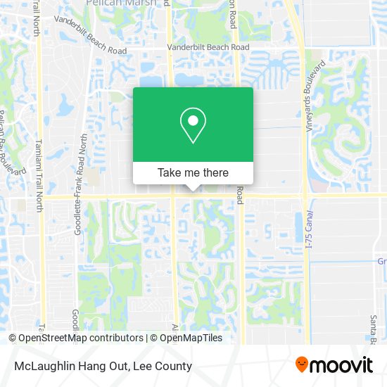 McLaughlin Hang Out map