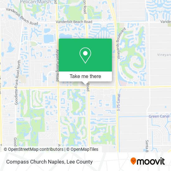 Compass Church Naples map