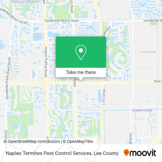 Naples Termites Pest Control Services map