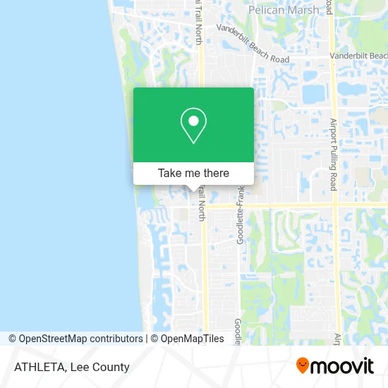 ATHLETA map
