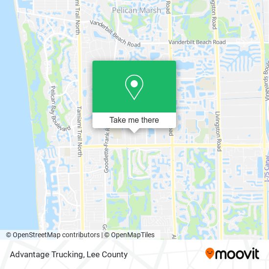 Advantage Trucking map