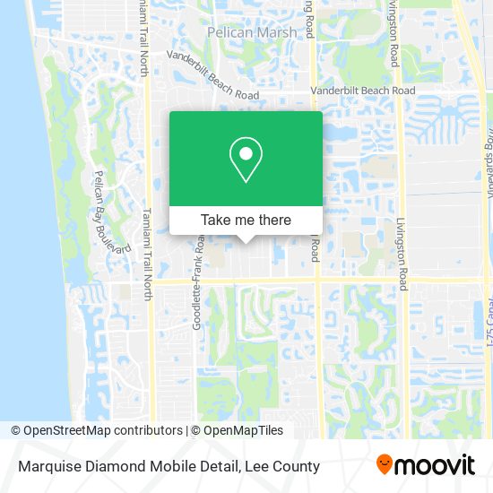 Marquise Diamond Mobile Detail map