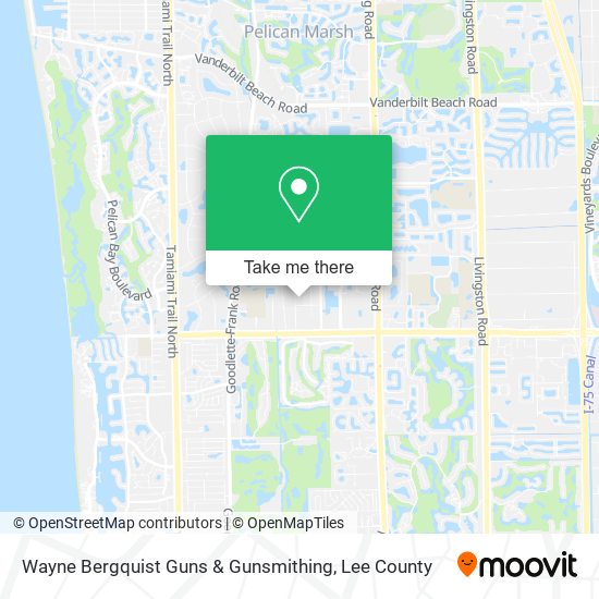 Wayne Bergquist Guns & Gunsmithing map