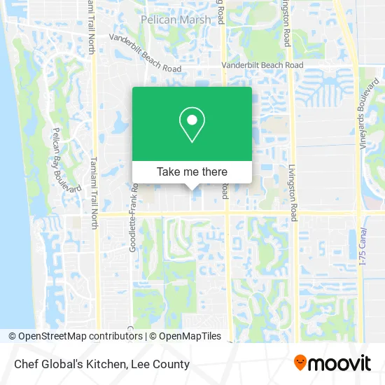 Chef Global's Kitchen map