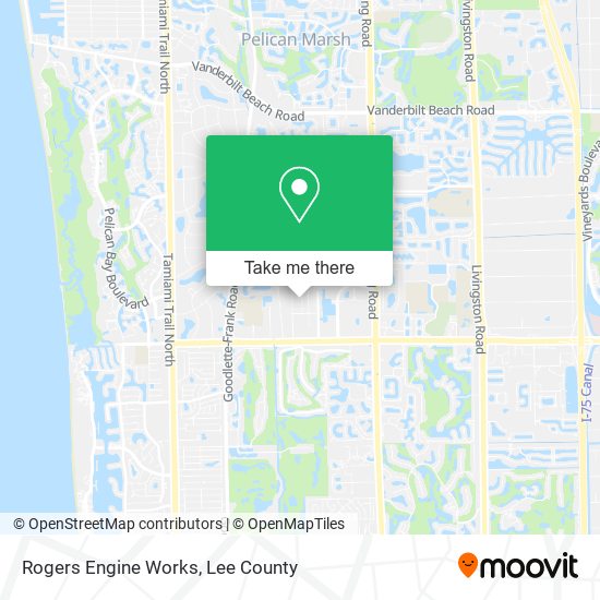 Rogers Engine Works map