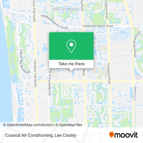 Coastal Air Conditioning map