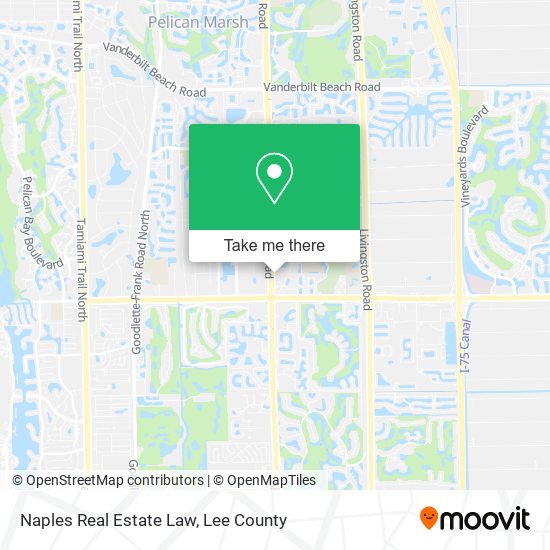 Naples Real Estate Law map