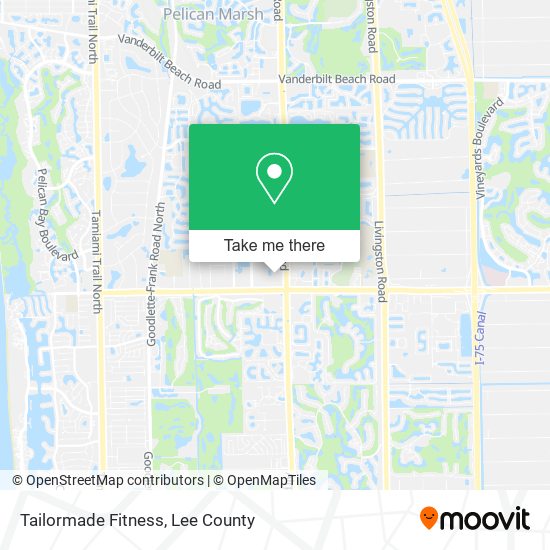 Tailormade Fitness map