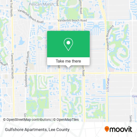 Gulfshore Apartments map