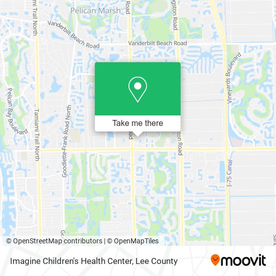 Imagine Children's Health Center map