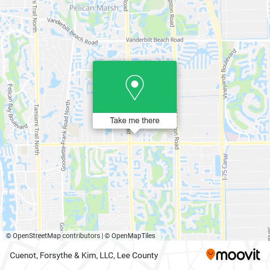 Cuenot, Forsythe & Kim, LLC map