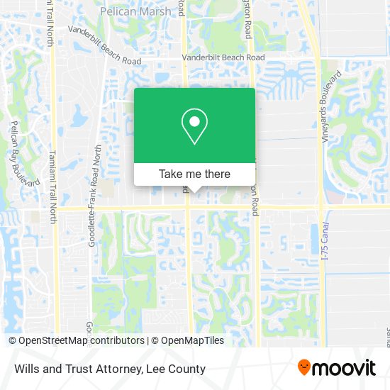 Mapa de Wills and Trust Attorney