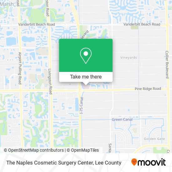Mapa de The Naples Cosmetic Surgery Center