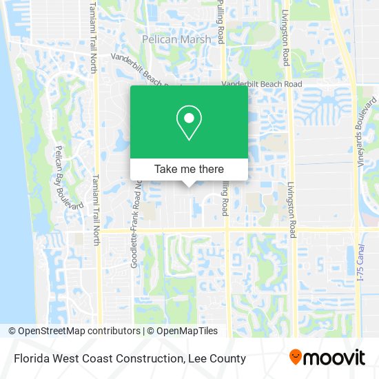 Mapa de Florida West Coast Construction