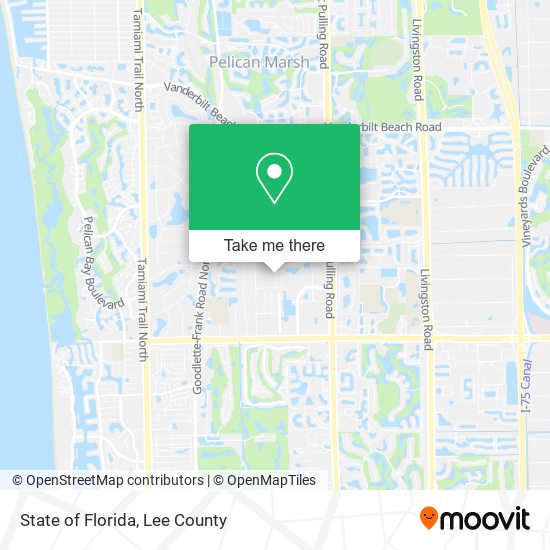 State of Florida map
