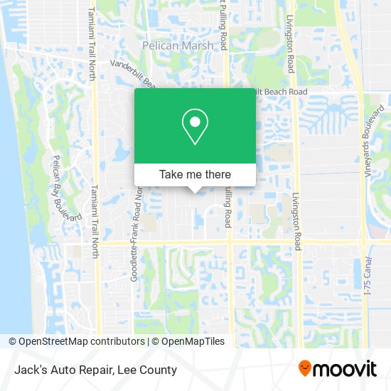 Jack's Auto Repair map