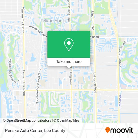 Penske Auto Center map
