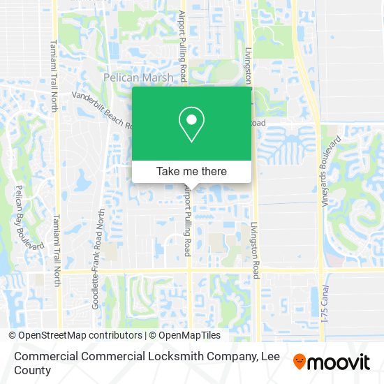 Mapa de Commercial Commercial Locksmith Company