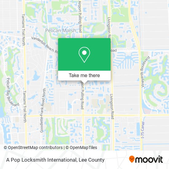 Mapa de A Pop Locksmith International