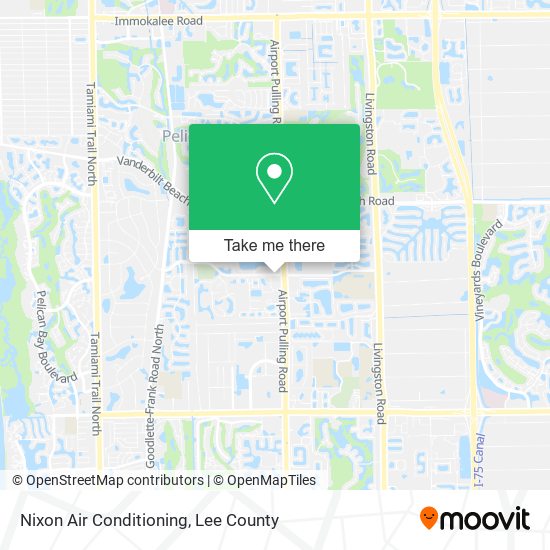 Nixon Air Conditioning map