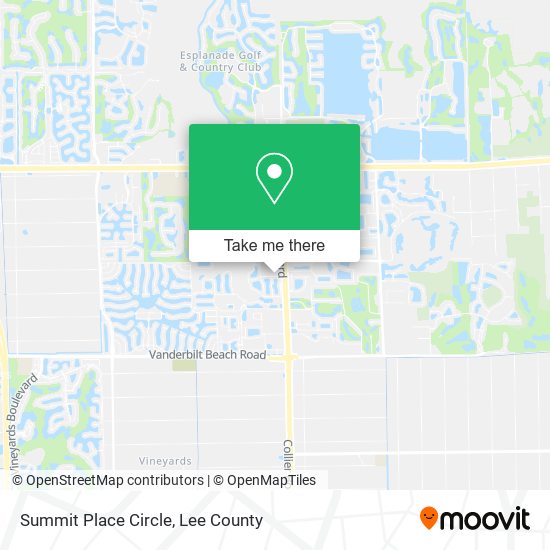 Summit Place Circle map