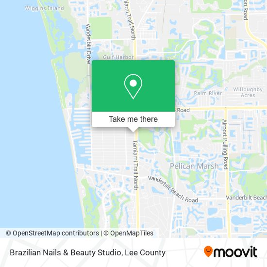 Mapa de Brazilian Nails & Beauty Studio