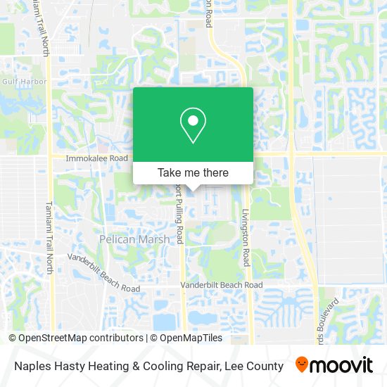 Naples Hasty Heating & Cooling Repair map