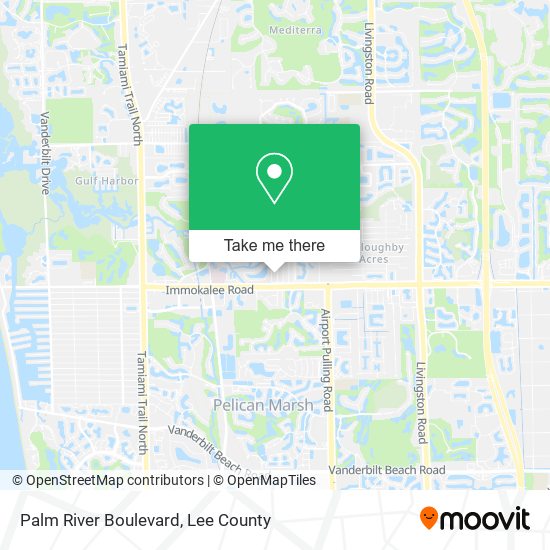 Palm River Boulevard map