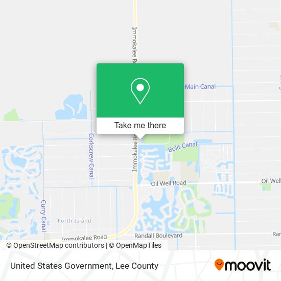 United States Government map