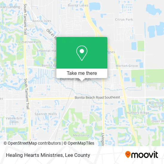 Healing Hearts Ministries map