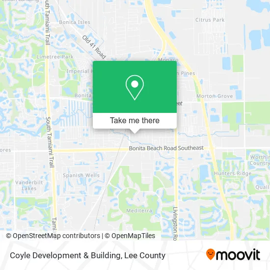 Coyle Development & Building map