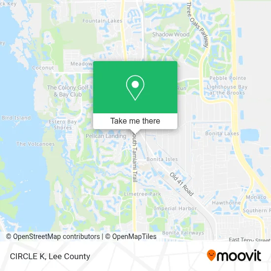 CIRCLE K map