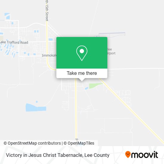 Victory in Jesus Christ Tabernacle map