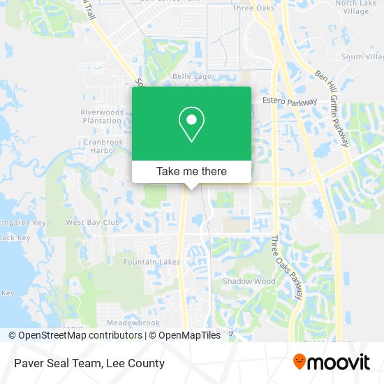 Paver Seal Team map