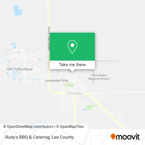 Rudy's BBQ & Catering map