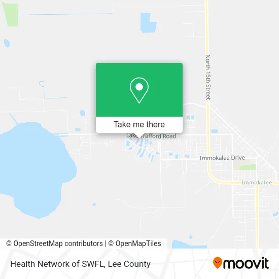 Health Network of SWFL map