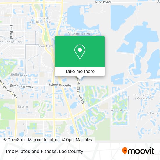 Mapa de Imx Pilates and Fitness