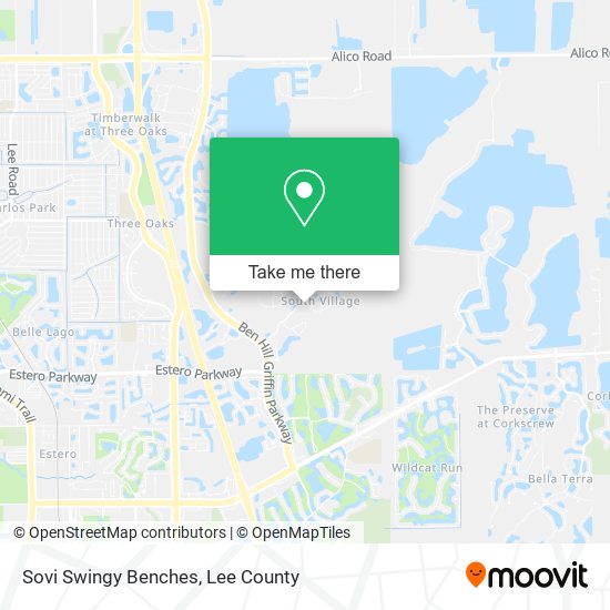 Sovi Swingy Benches map