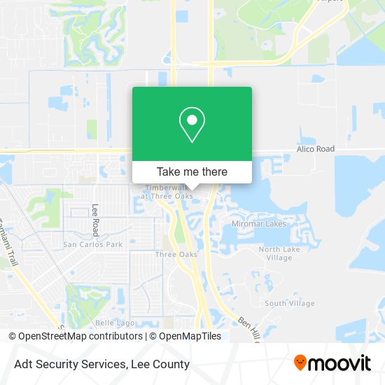 Mapa de Adt Security Services