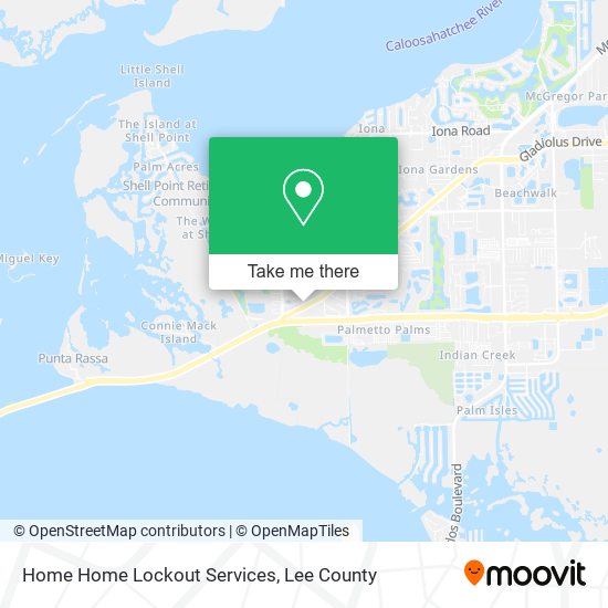 Home Home Lockout Services map