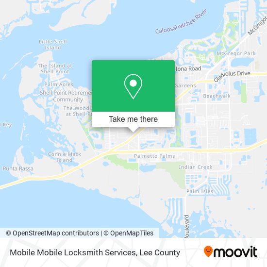 Mapa de Mobile Mobile Locksmith Services