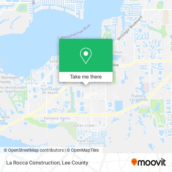 La Rocca Construction map