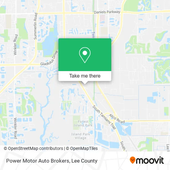 Power Motor Auto Brokers map