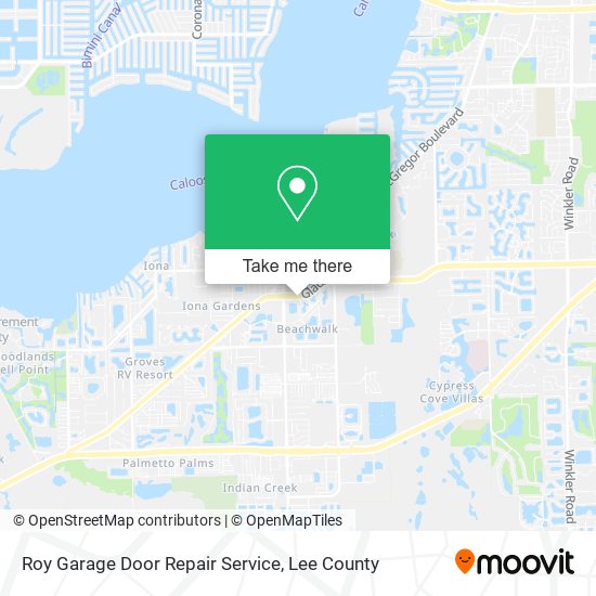 Mapa de Roy Garage Door Repair Service