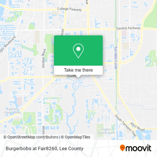 Burgerbobs at Fair8260 map
