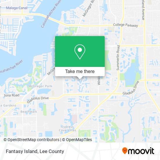 Mapa de Fantasy Island