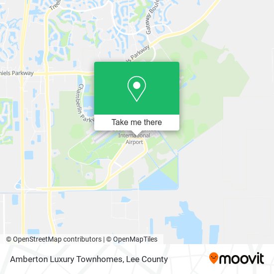 Amberton Luxury Townhomes map