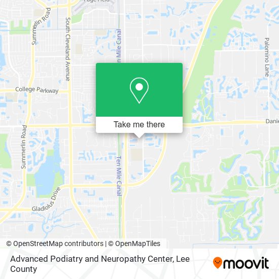 Mapa de Advanced Podiatry and Neuropathy Center