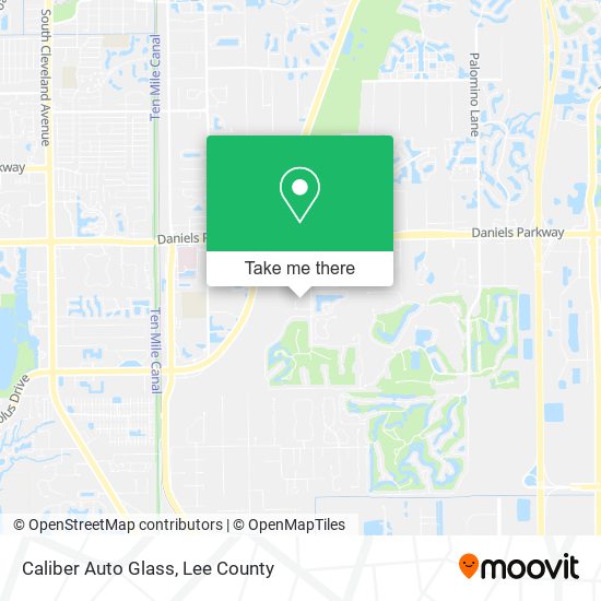 Mapa de Caliber Auto Glass