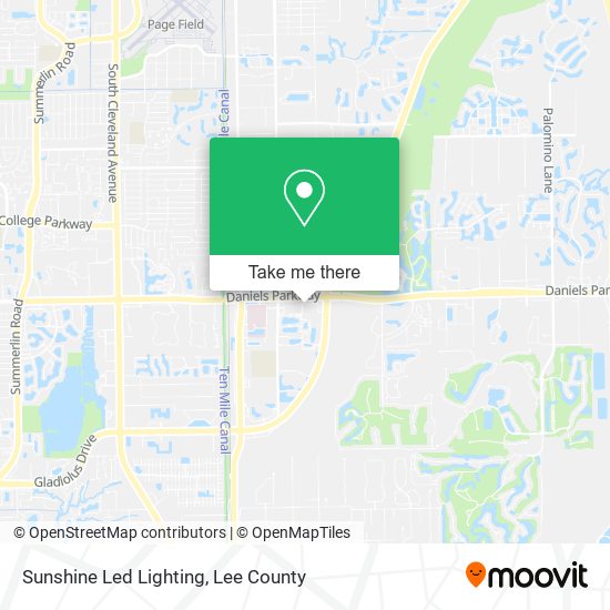 Sunshine Led Lighting map